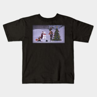 Heavy Weapons Family Holiday Kids T-Shirt